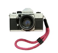 Pasek do aparatu bawełna nadgarstkowy ręcznie róż