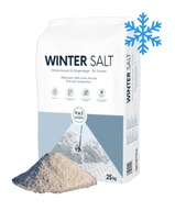 Sól Zimowa Drogowa Do Chodników Na Oblodzenia Śnieg Ciech Qemetica 25kg