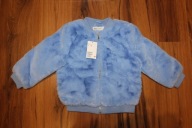 kurtka z imitacji futra H&M 104 110 NOWA