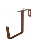 Uchwyt do Skrzynki Doniczki Balkonowej na balkon Metalowy Regulowany BRĄZ