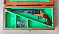 Colt Navy Confederate 1851 kal. .36 Hege-Uberti / skrzyneczka / kule
