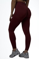 Legginsy BEZSZWOWE push up KLASYCZNE sportowe modelujące S fitness SIŁOWNIE