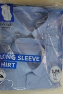 GEORGE KOSZULA DŁUGI RĘKAW 12 LAT R 152 SLIM FIT