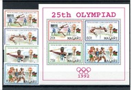 A50430) Olimpiada 92: Malawi 601 - 604** + Bl 76**