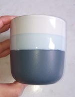 KUBEK Z KAMIONKI BEZ UCHEM W PASKI NIEBIESKI