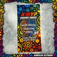 Ręcznik z mikrofibry WOŚP – EDYCJA LIMITOWANA (34. Finał) | NOWY |