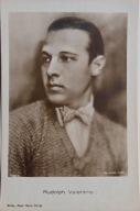 Rudolph Valentino - Aktor / Stara Pocztówka / przed 1945 r./ Gwiazda Kina!