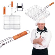 HIT RUSZT DO GRILLOWANIA MIĘSA, RYB, WARZYW Z BOKAMI PODWÓJNY SKAUT