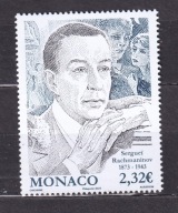 MONAKO ** Sergiej Rachmaninow, kompozytor i pianista Mi 3632