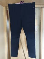 SPODNIE LEGGINSY DAMSKIE DŻINSOWE R.46
