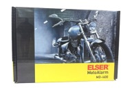 Alarm Motocyklowy Antykradzieżowy Elster MotoAlarm MD-i400+blokada zapłonu