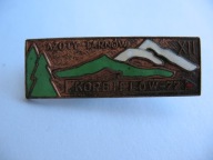 KORBIELÓW k/JELEŚNIA k/ŻYWIEC AZOTY TARNÓW RAJD stara ODZNAKA 1977 PTTK