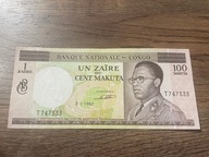 Kongo - 100 makuta - 1967 - rzadki