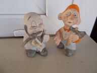 2 KRASNALE Z BAJKI KRÓLEWNA ŚNIEŻKA RUMUNIA lata 80-te PRL