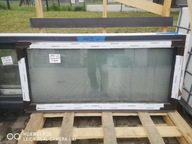 Okno PCV 150 x 67 ciemny dąb