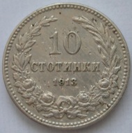 Bułgaria 10 stotinek 1913