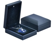 LUKSUSOWE Pudełko NA KOMPLET BIŻUTERII oświetlenie LED