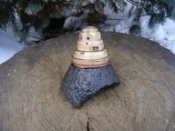 PIĘKNY ZAPALNIK AUSTRO-WĘGRY AM93a W SKORUPCE 12CM