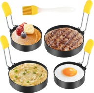 FOREMKI STALOWE DO JAJEK SADZONYCH I NALEŚNIKÓW 4 SZTUKI