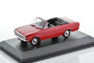 FORD Cortina Crayford Convertible red RHD open canopy 1/43 OXFORD 43CCC003