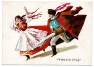 WIELKANOC ALLELUJA ORŁOWSKA GABRYŚ ŚMIGUS DYNGUS NA PODHALU PRL 1971