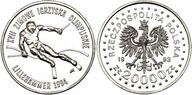 20000 zł - Igrzyska Olimpijskie Lillehammer 1994 - Mennicze w kapslach
