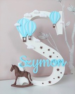 Literka 3D z imieniem - personalizowana SUPER PREZENT