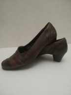 FOOTGLOVE CZÓŁENKA BUTY NA SŁUPKU SKÓRZANE R.36-37