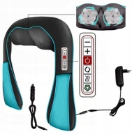 MASAŻER DO SZYI KARKU RAMION PLECÓW SHIATSU 24W HERZ GŁOWICE *SPRĘŻYNUJĄCE*