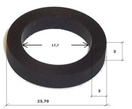 Idler bieżnia 23,7 X 3,0 X 3,0mm IPG