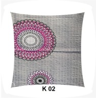 Poszewka z kory 40x40 jasiek z bawełny gofrowanej K 02 szare zakola