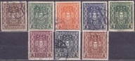 AUSTRIA - znaczki kasowane z 1922 roku. Z 9879