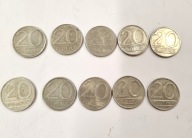 zestaw monet 20 zł 10 sztuk [99]