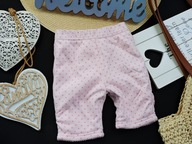 Mini Mode - ocieplane spodnie groszki r 50/56