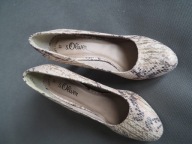 Szpilki damskie skóra węża, s'Oliver R-37