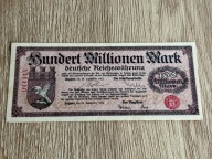 Zoppot/Sopot 100 milionów marek 1923r. Stan UNC-