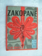 ZAKOPANE - PLAN MIASTA 1987
