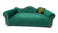 Duże zielone legowisko sofa kanapa posłania dla psa