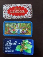 Opakowanie po czekoladzie Lindt Szwajcaria Snowwhite, Lindor, France