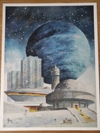 Obraz (gicee) pn. "Kosmowice", autor Grzegorz Chudy