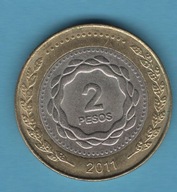 Argentyna 2 peso, 2011