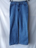 Dżinsy niebieskie bootcut firmy H.I.S- rozm.S