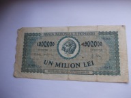 RUMUNIA 1 000 000 LEI 1947