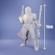 Mandalorian 11cm Żywiczna Figurka Kolekcjonerska do pokoju do salonu