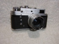 Aparat 1956-1973 Zorki 4 ZORKA 4 + Jupiter-8 2/50 50mm Silver + FUTERAŁ
