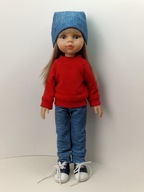 Ubranko komplet zestaw dla lalki Paola Reina 32cm dres spódniczka 5w1