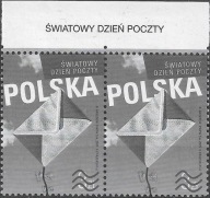 PL 2009 Fi 4305 ND Światowy Dzień Poczty . Jak skanie. Stan BDB.