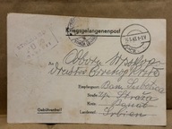 List Jeńca Serba do domu z obozu M.-Stammlager II D Stargard Szczeciński