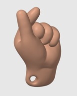 Brelok Serce Finger Heart – K Pop Style | 3D Mały Gag | #5