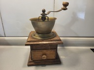 STARY PIĘKNY MOCNY MŁYNEK do KAWY